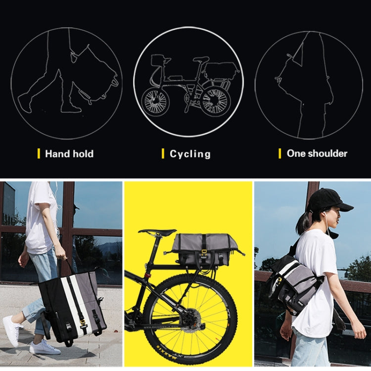 Rhinowalk Riding Messenger Bag Shoulder Diagonal Bag Bicycle Rear Shel ...