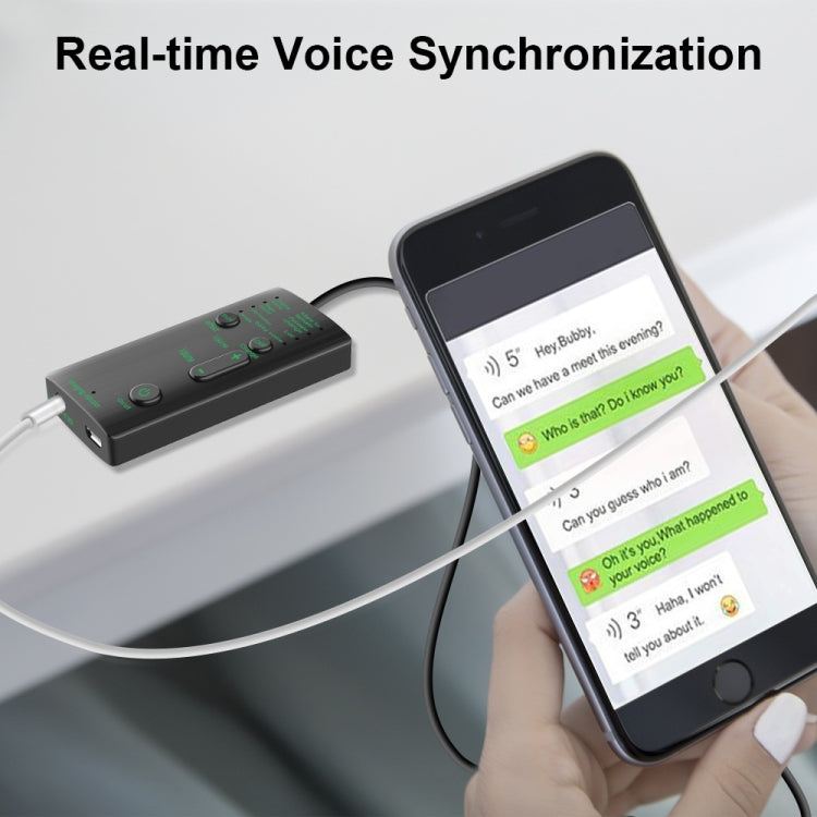 Portable Modulator M1 Portable Mini Voice Changing Modulator with Adjustable Voice Functi ...